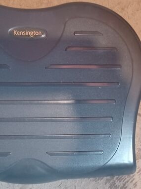 Kensington Black Foot Rest for Home Office Comfort